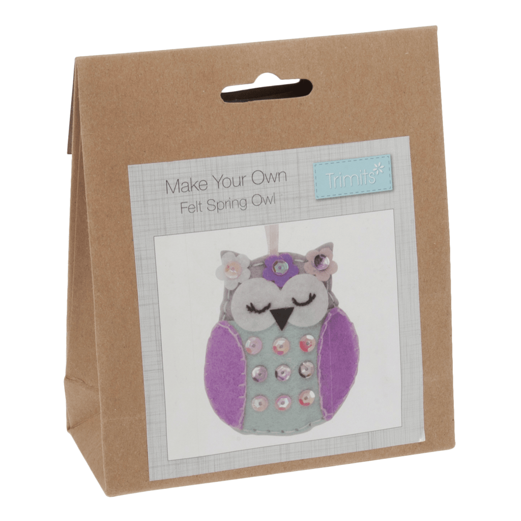 Trimits Felt Decoration Kit: Spring Owl