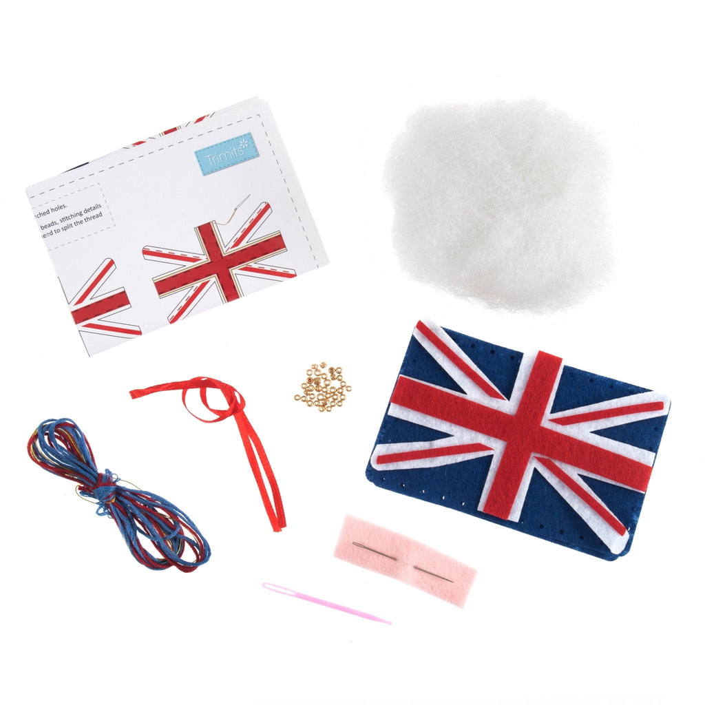 Trimits Felt Decoration Kit: Union Jack