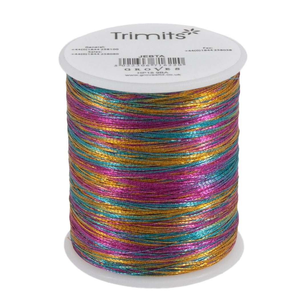 Trimits Metallic Embroidery Thread: 180m