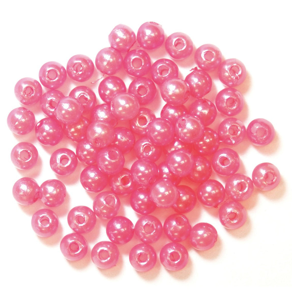 Trimits Pearl Beads - Pink