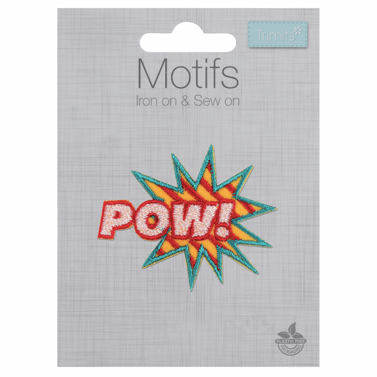 Trimits Stick On, Iron On or Sew On Motif Patch A - various