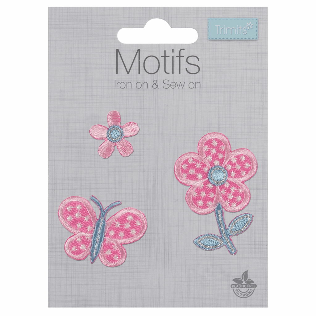 Trimits Stick On, Iron On or Sew On Motif Patch C - various