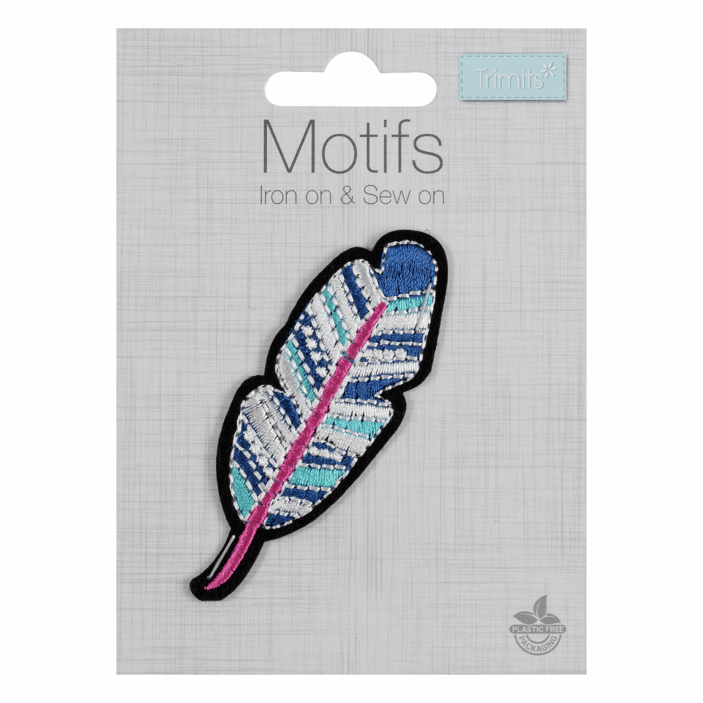 Trimits Stick On, Iron On or Sew On Motif Patch A - various