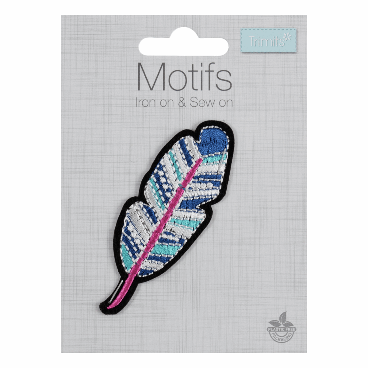 Trimits Stick On, Iron On or Sew On Motif Patch A - various