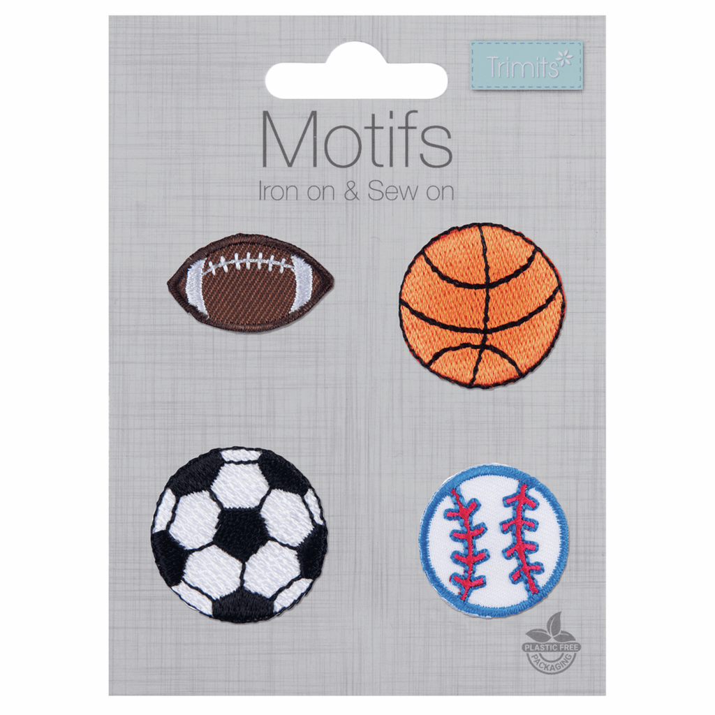 Trimits Stick On, Iron On or Sew On Motif Patch C - various
