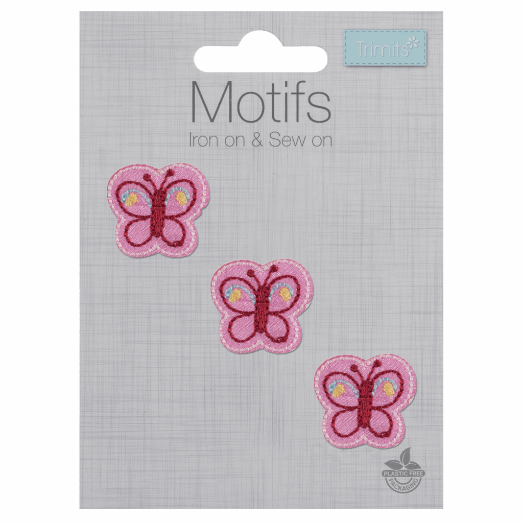 Trimits Stick On, Iron On or Sew On Motif Patch A - various
