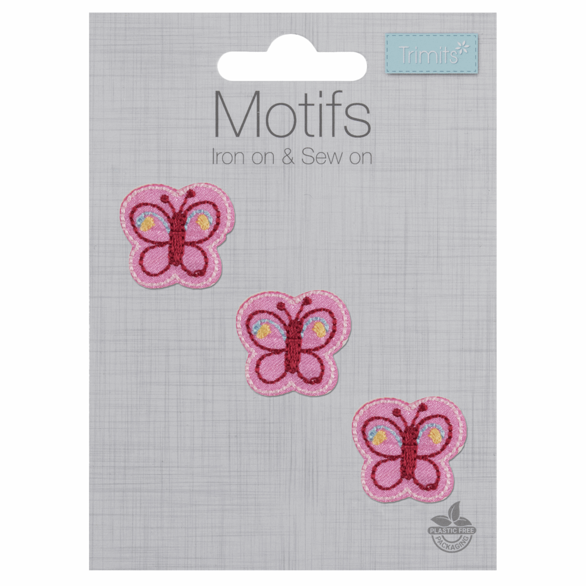 Trimits Stick On, Iron On or Sew On Motif Patch A - various
