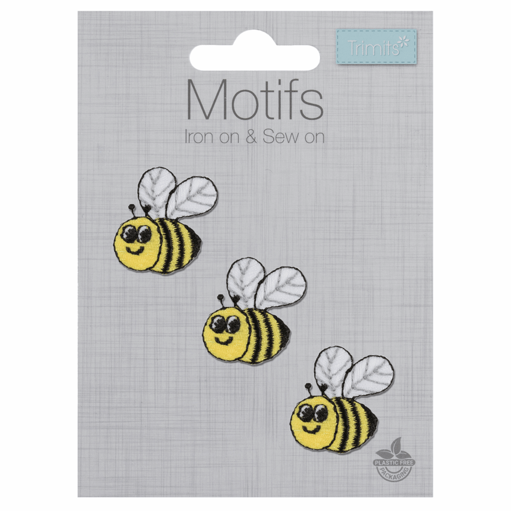 Trimits Stick On, Iron On or Sew On Motif Patch A - various