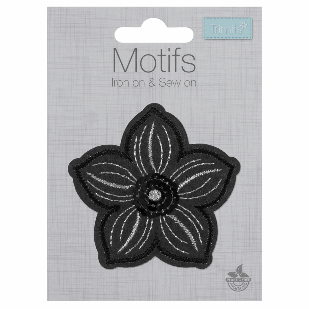 Trimits Stick On, Iron On or Sew On Motif Patch A - various