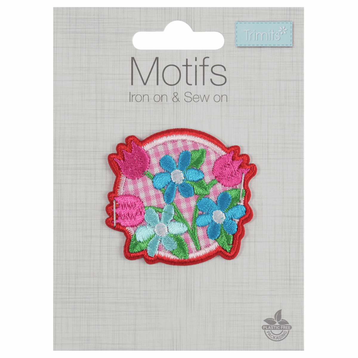 Trimits Stick On, Iron On or Sew On Motif Patch A - various