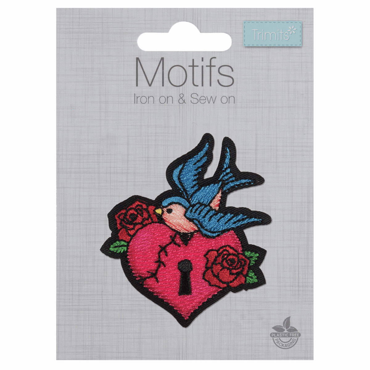Trimits Stick On, Iron On or Sew On Motif Patch C - various