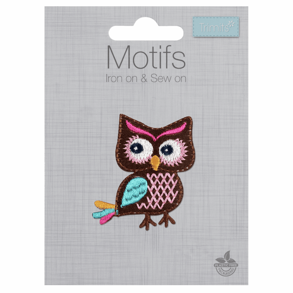 Trimits Stick On, Iron On or Sew On Motif Patch A - various