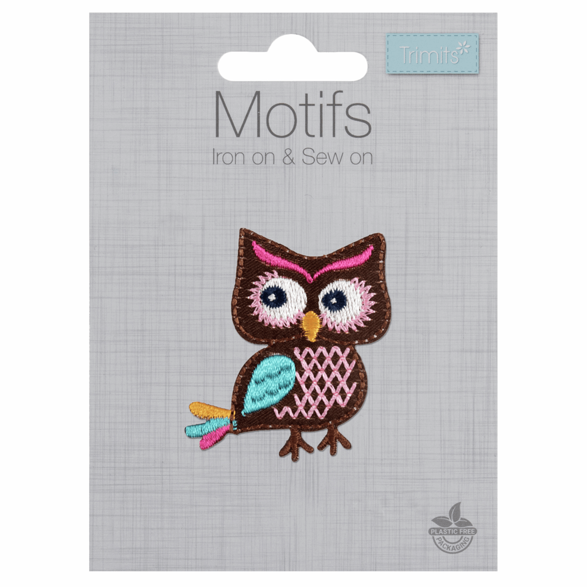 Trimits Stick On, Iron On or Sew On Motif Patch A - various