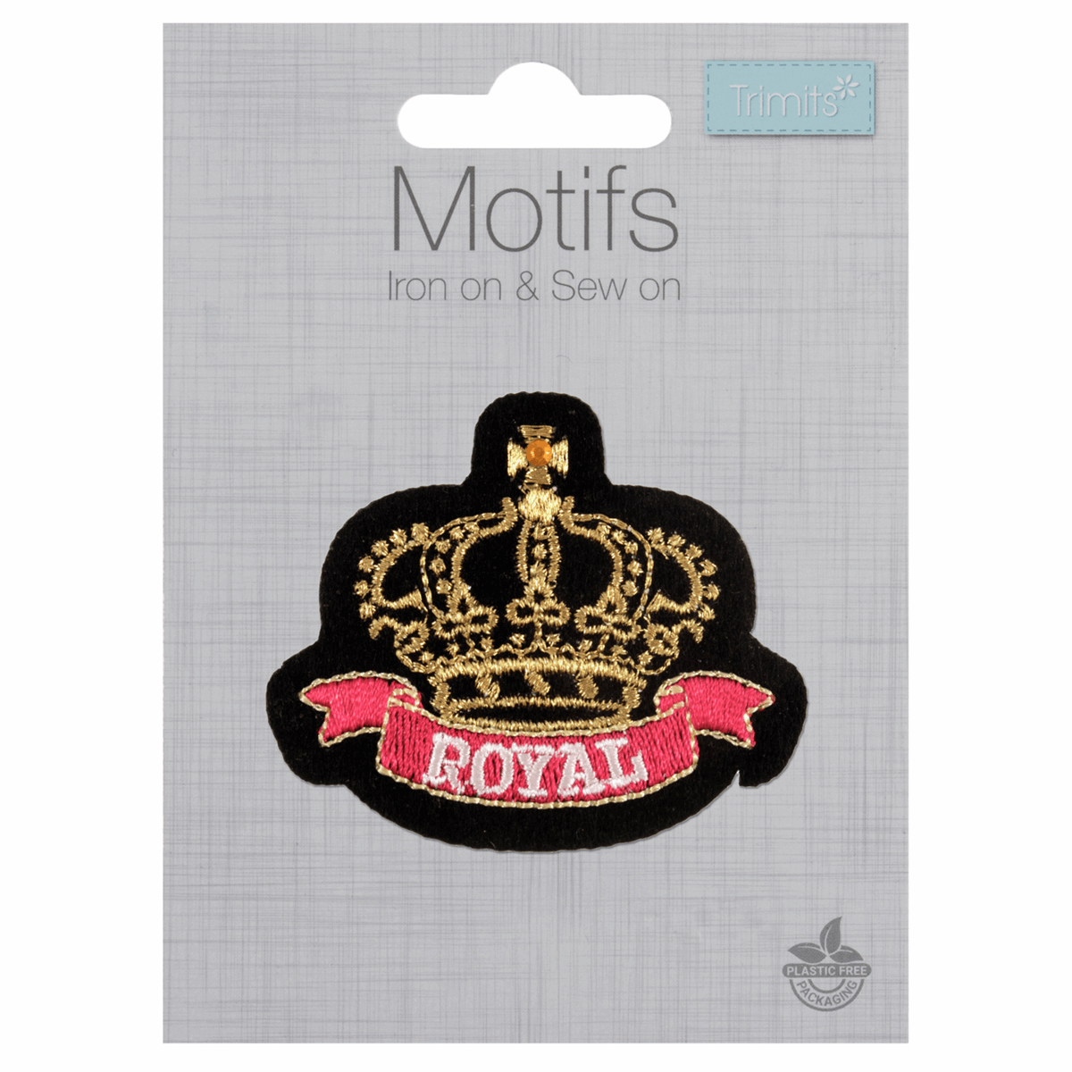 Trimits Stick On, Iron On or Sew On Motif Patch C - various