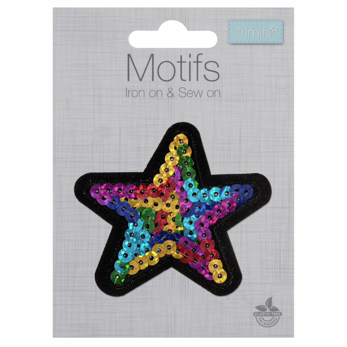 Trimits Stick On, Iron On or Sew On Motif Patch C - various