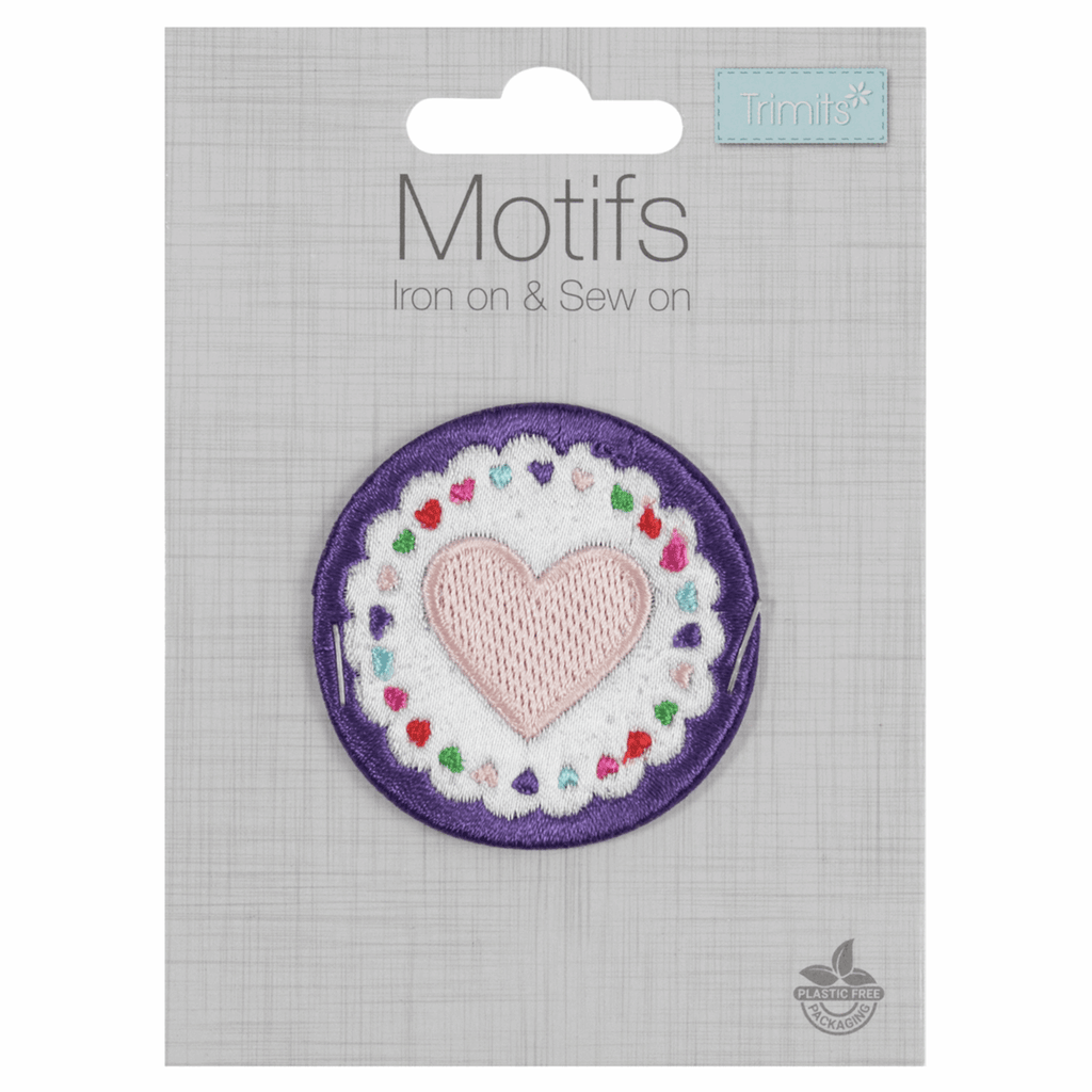Trimits Stick On, Iron On or Sew On Motif Patch A - various