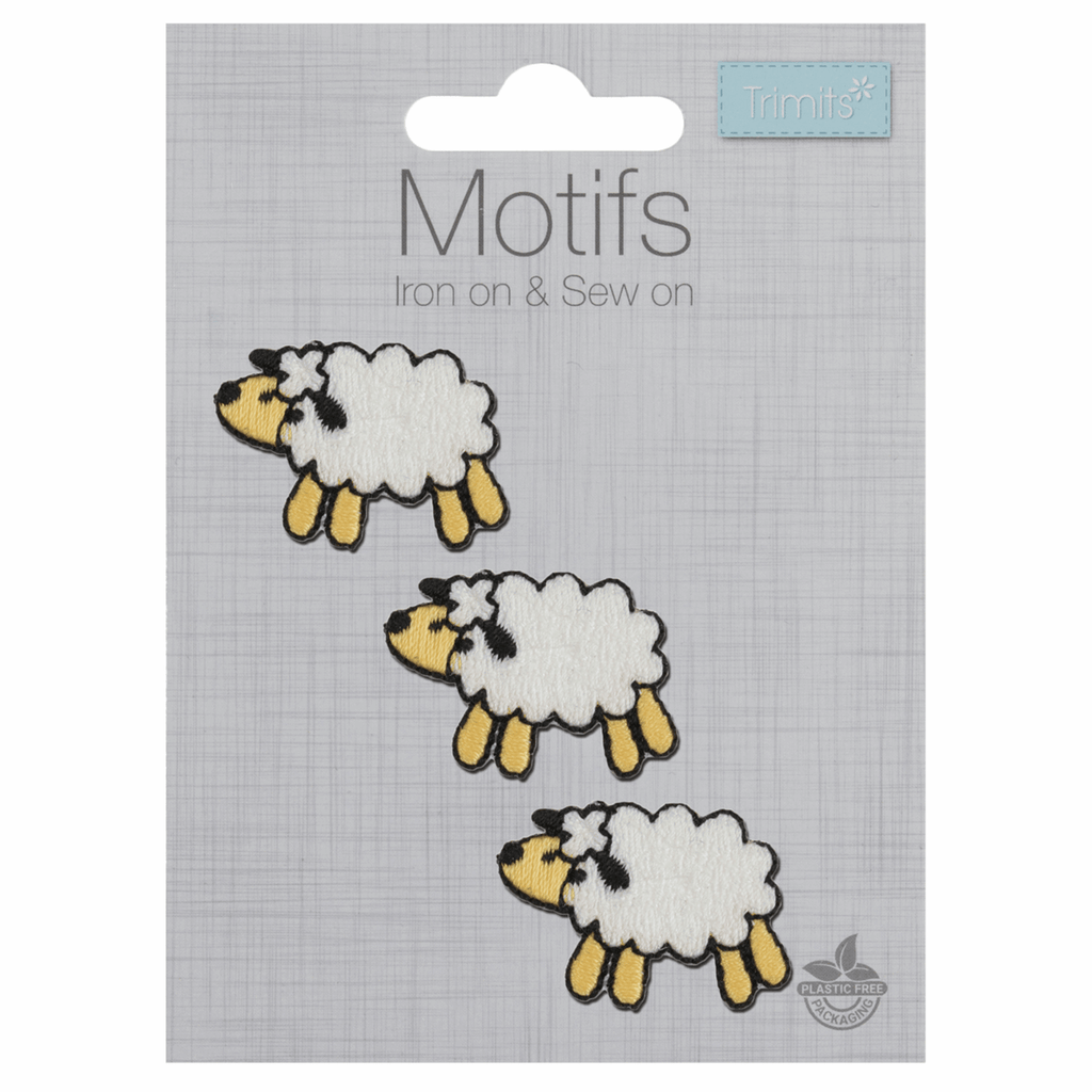Trimits Stick On, Iron On or Sew On Motif Patch A - various