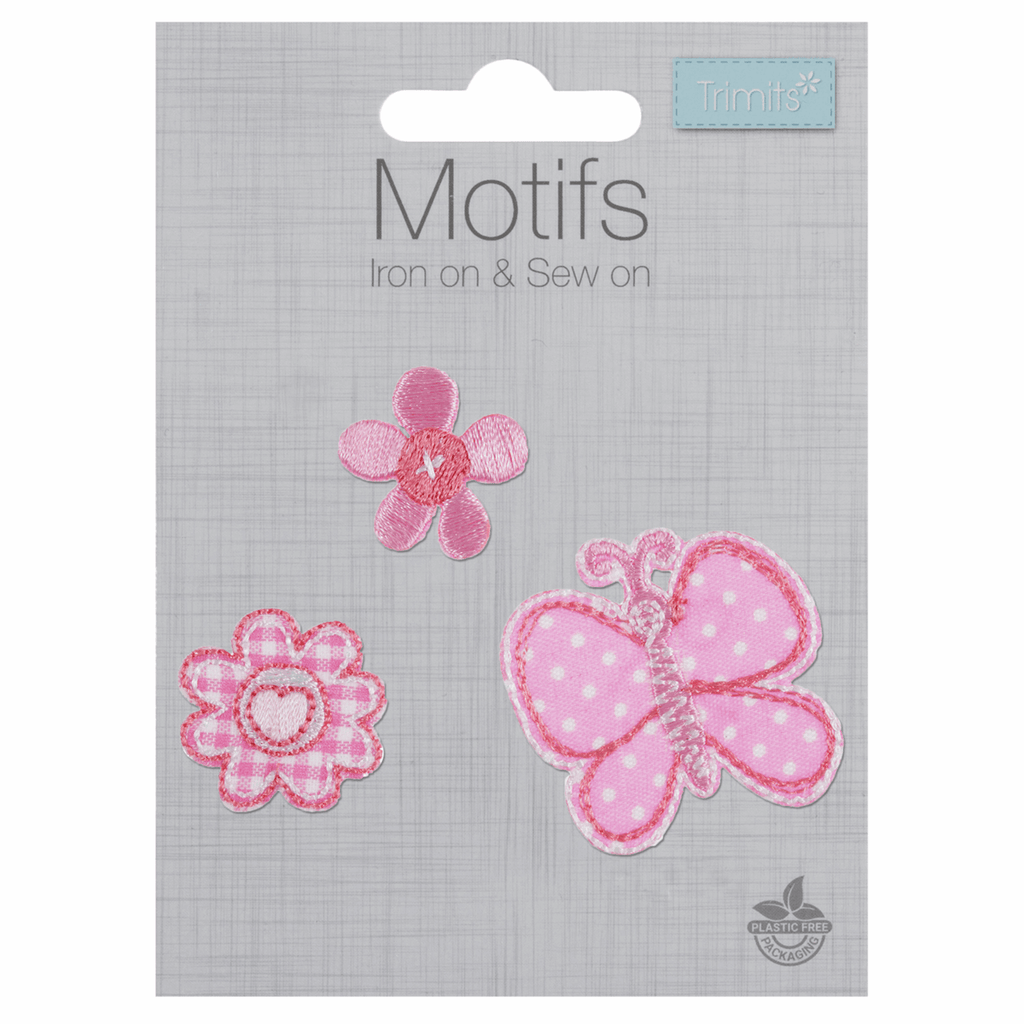 Trimits Stick On, Iron On or Sew On Motif Patch C - various