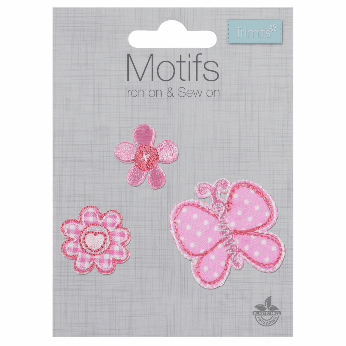 Trimits Stick On, Iron On or Sew On Motif Patch C - various
