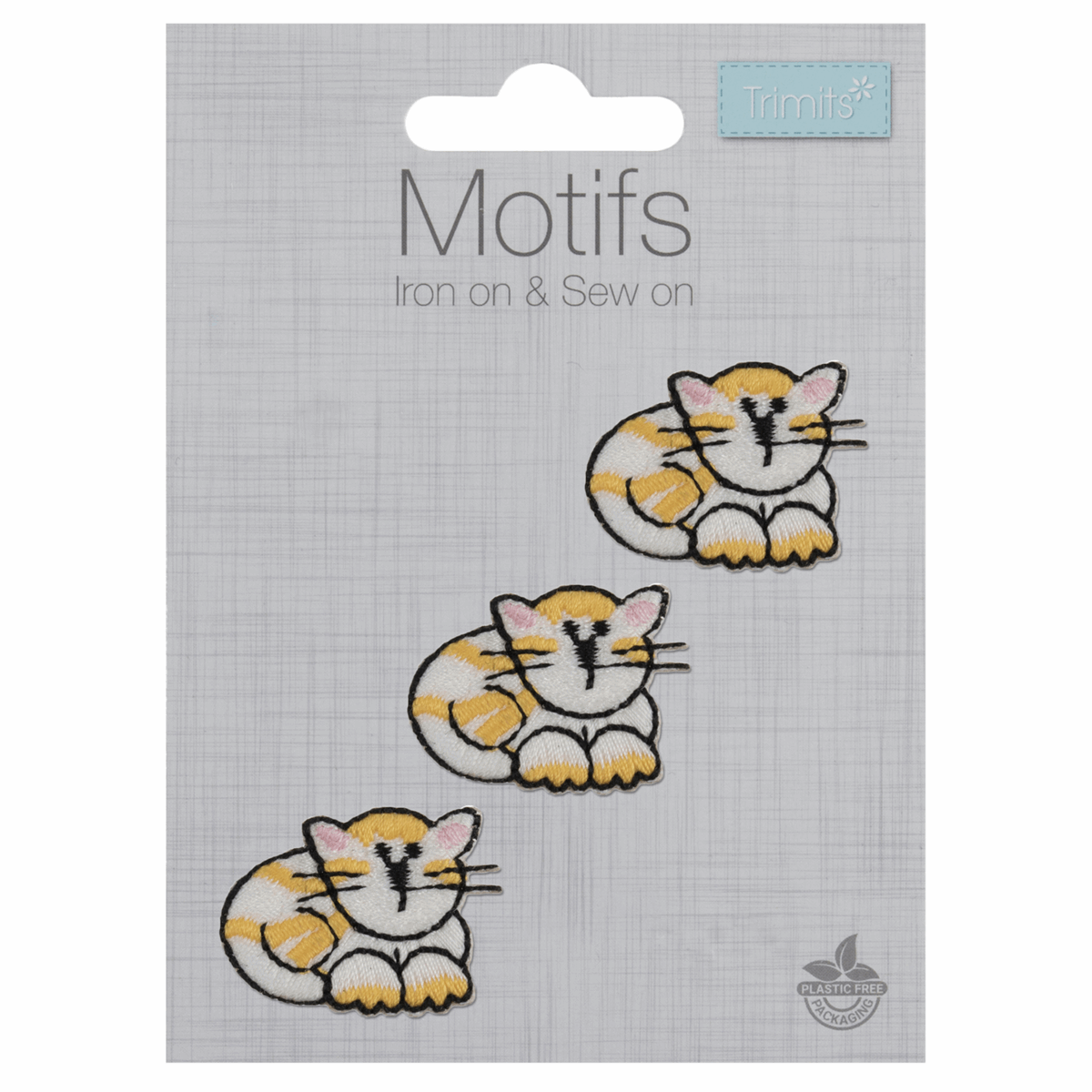 Trimits Stick On, Iron On or Sew On Motif Patch A - various
