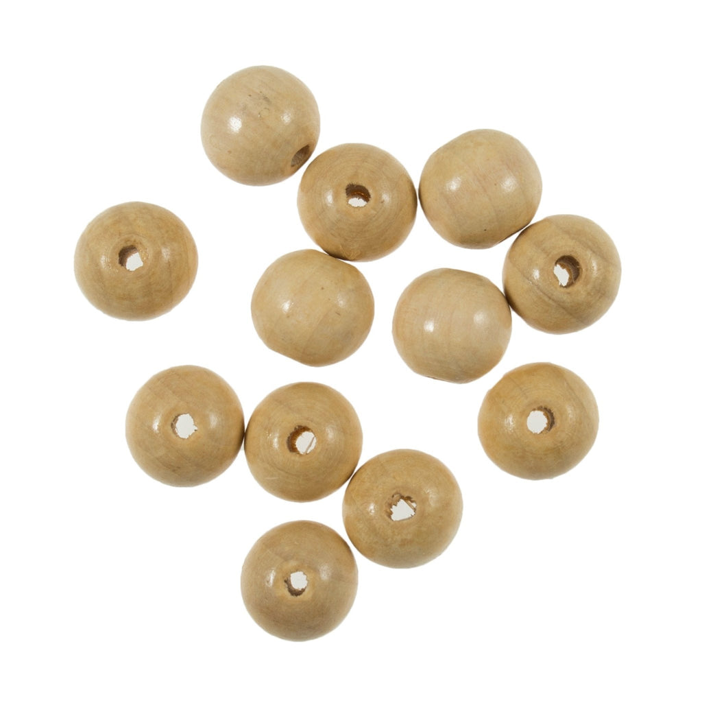 Trimits Wooden Beads - Beech