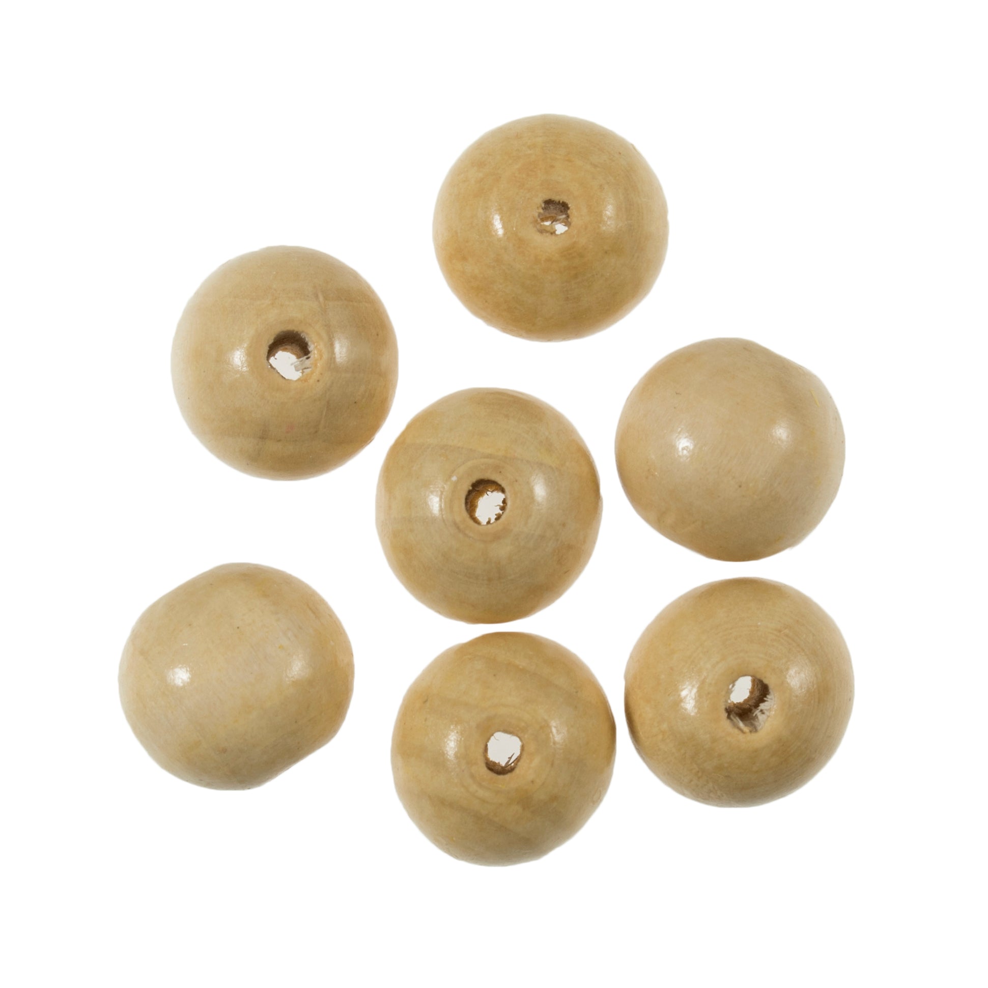 Trimits Wooden Beads - Beech