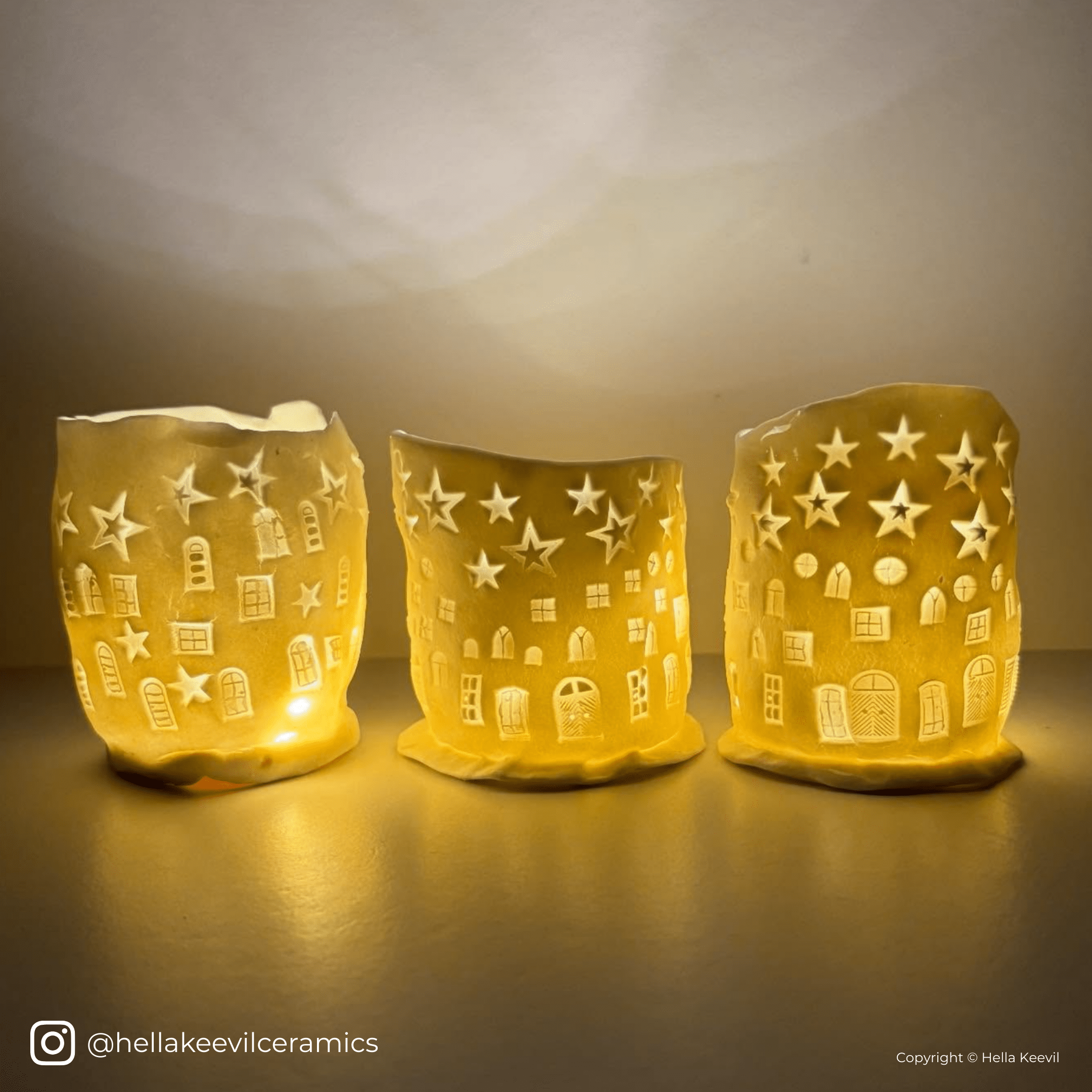 Window Stamp Set of 17