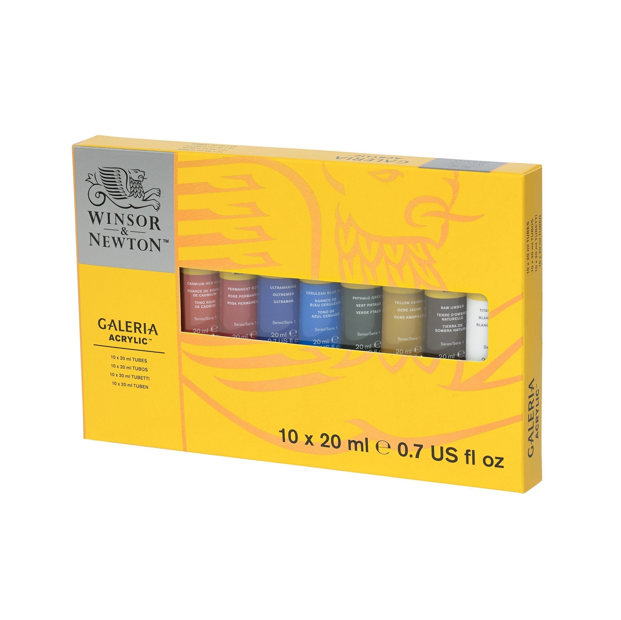 Winsor & Newton Galeria Acrylic Paint 10 Tube Set