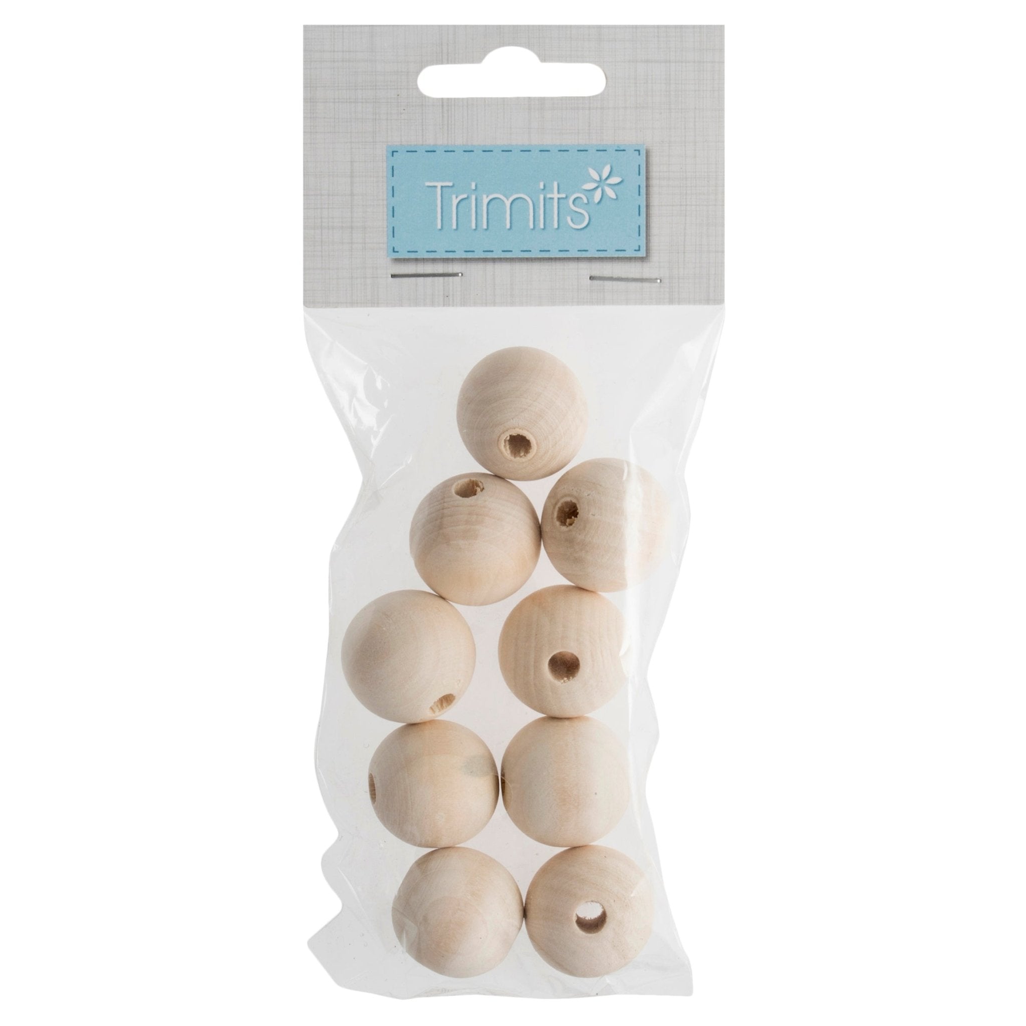 Wooden Craft Beads for Macramé